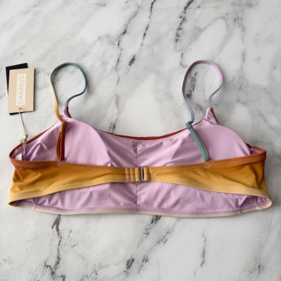 Gianni Bini x Dannijo NWT Sequin Frankie Top & Jacinda Bikini Bottom Set Swim L - Picture 3 of 6